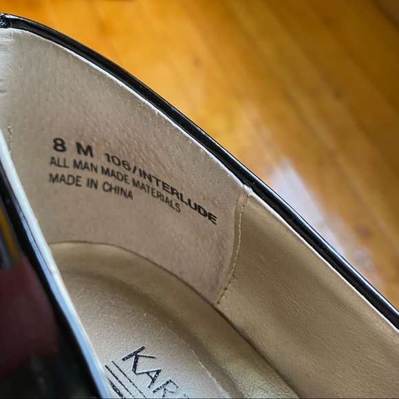 Vintage Karen Scott Pumps Patent with Bow US 8 - Picture 6 of 6